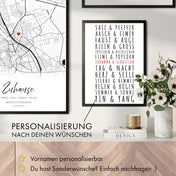Paare Poster Personalisiert