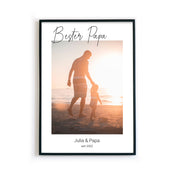 Bester Papa - Fotogeschenk