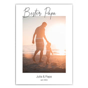 Bester Papa - Fotogeschenk