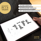 And then I met you | Personalisiert