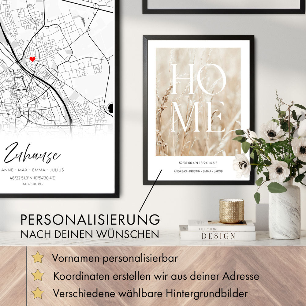 Home mit Bild Personalisiert