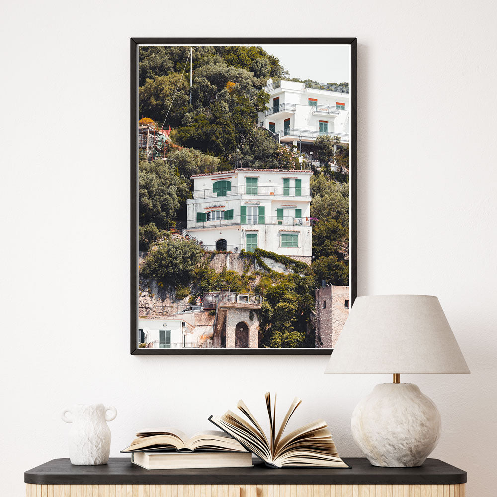 Haus am Hang - Italien Poster