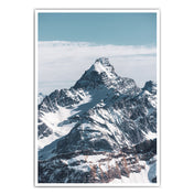 Der Berg ruft - Winter Natur Poster