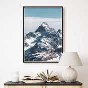 Der Berg ruft - Winter Natur Poster