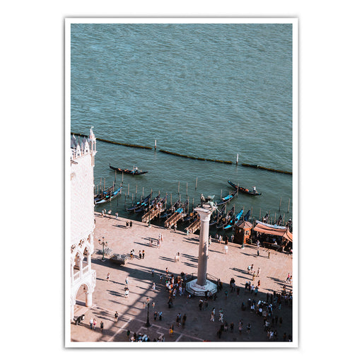 Italienischer Platz am Meer Bild - Venedig