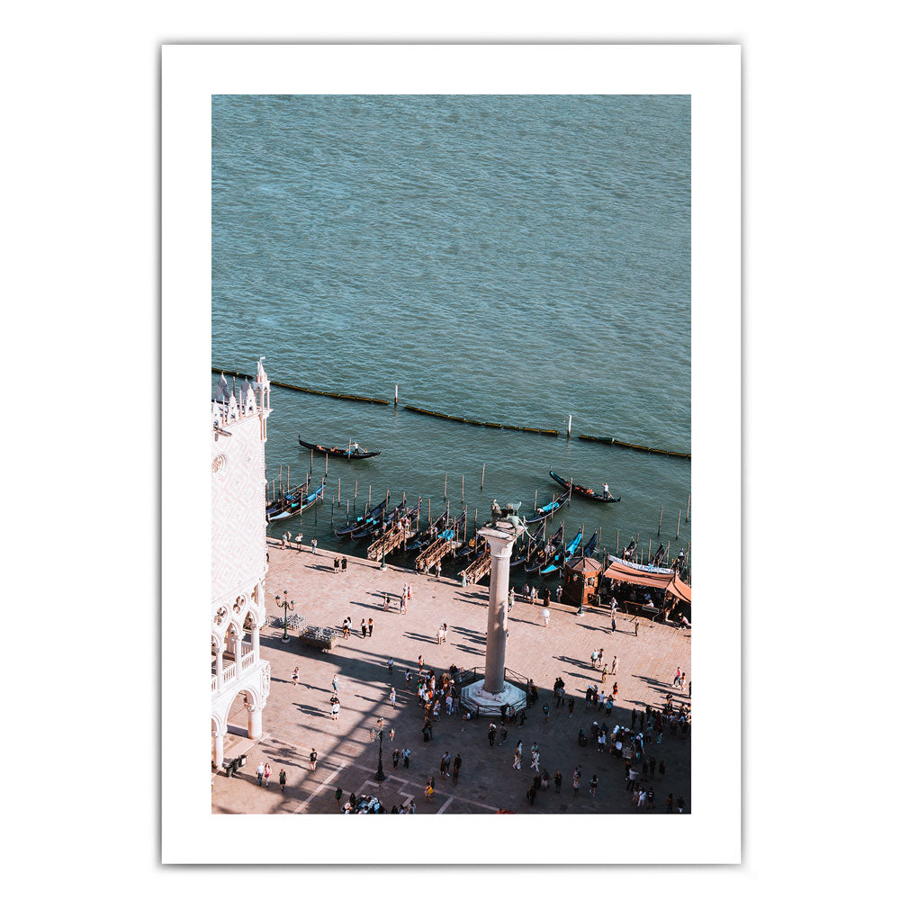 Italienischer Platz am Meer Bild - Venedig