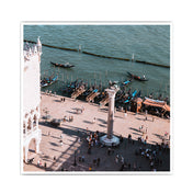 Italienischer Platz am Meer Bild - Venedig