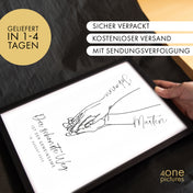 Hände zum Jahrestag Personalisiert