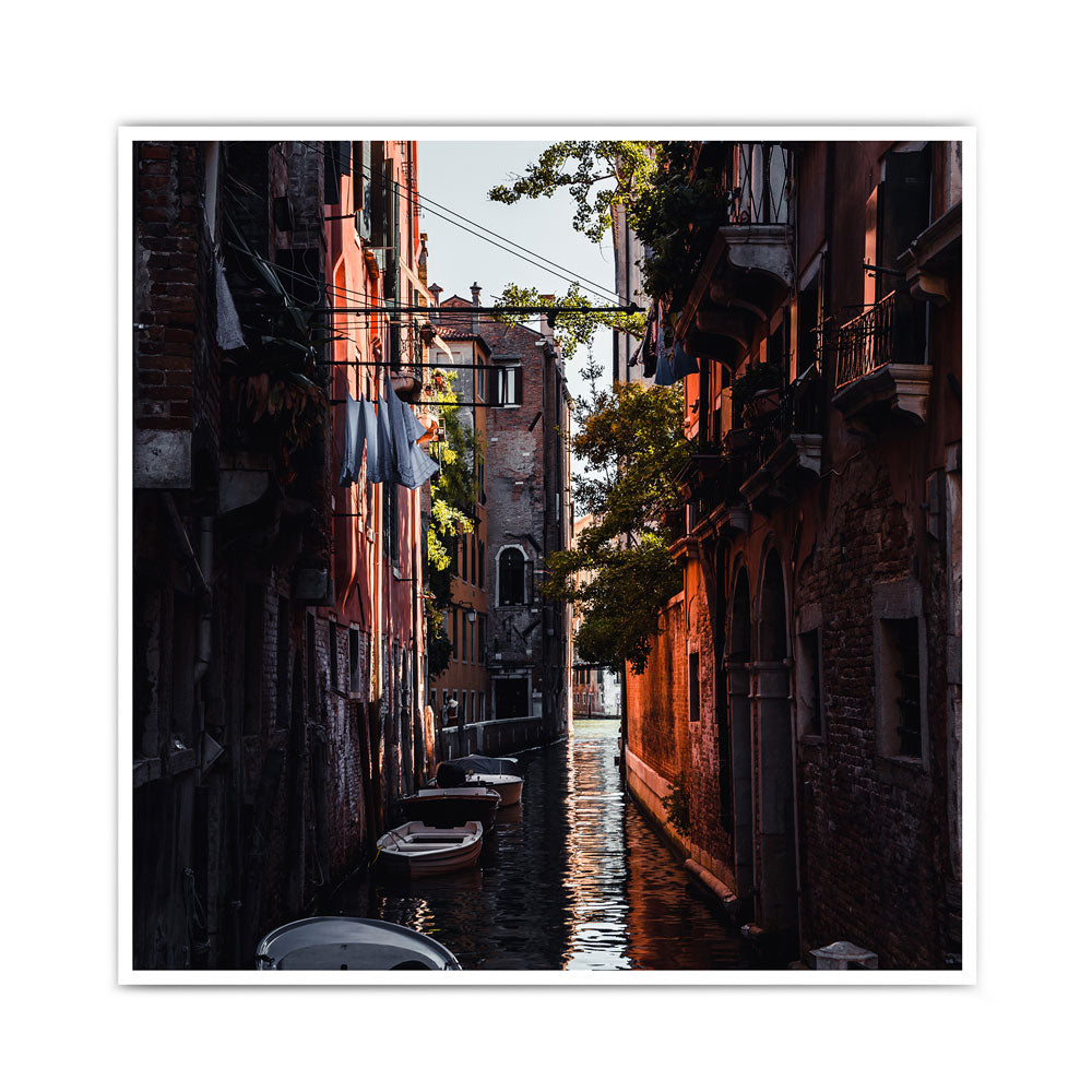 Wasserstraße in Venedig - Italien Bild