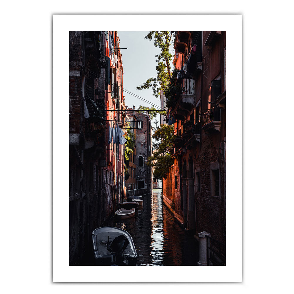 Wasserstraße in Venedig - Italien Bild