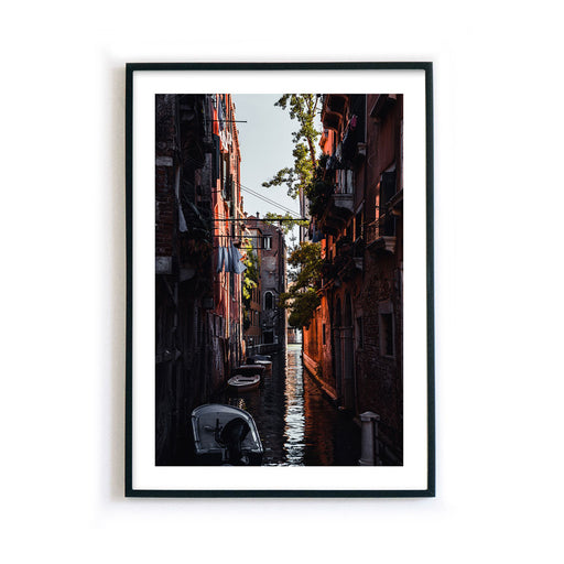 Wasserstraße in Venedig - Italien Bild