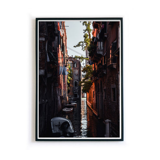 Wasserstraße in Venedig - Italien Bild