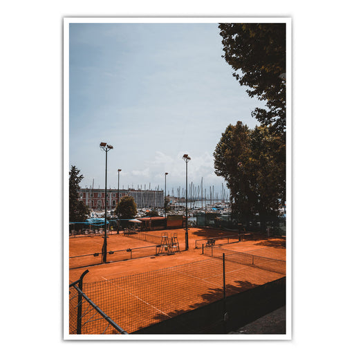 Tennisplatz - Sport Poster