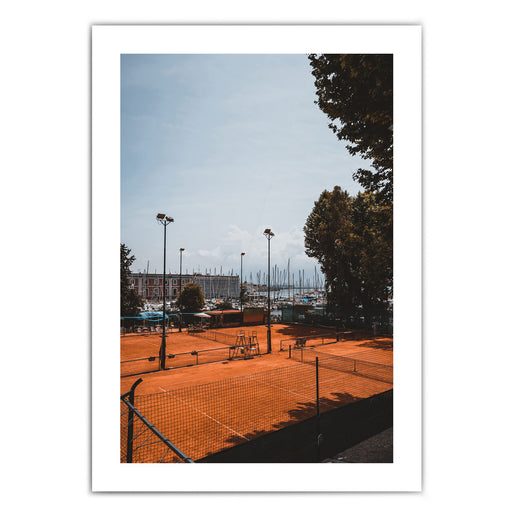 Tennisplatz - Sport Poster