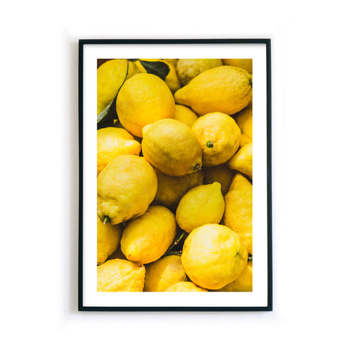 Zitronen aus Italien - Küchenposter