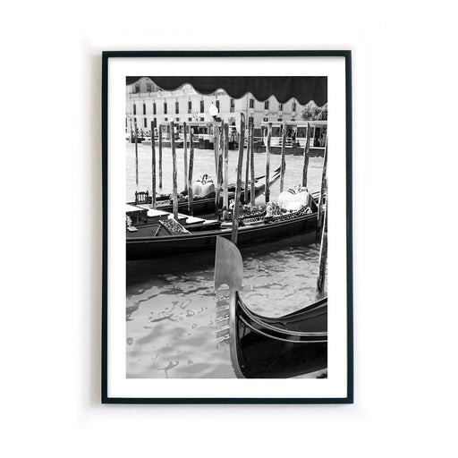 Venedig Schwarz Weiß - Italien Bild