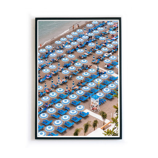 Strandschirme in Italien Poster