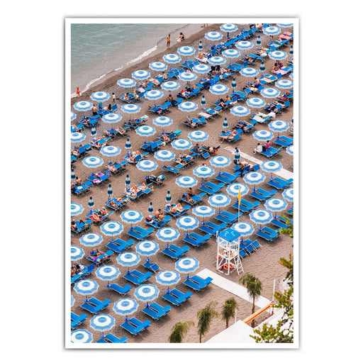 Strandschirme in Italien Poster