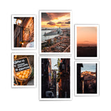 Italien in der Abendsonne - Poster Set
