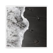 Schwarzer Strand #4 - Natur Poster