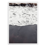 Schwarzer Strand #3 - Natur Poster