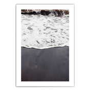 Schwarzer Strand #3 - Natur Poster
