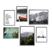 Over the lake - Poster Set