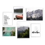 Over the lake - Poster Set
