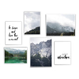 Be Brave Poster Set