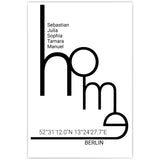 Modern Home Bild Personalisiert