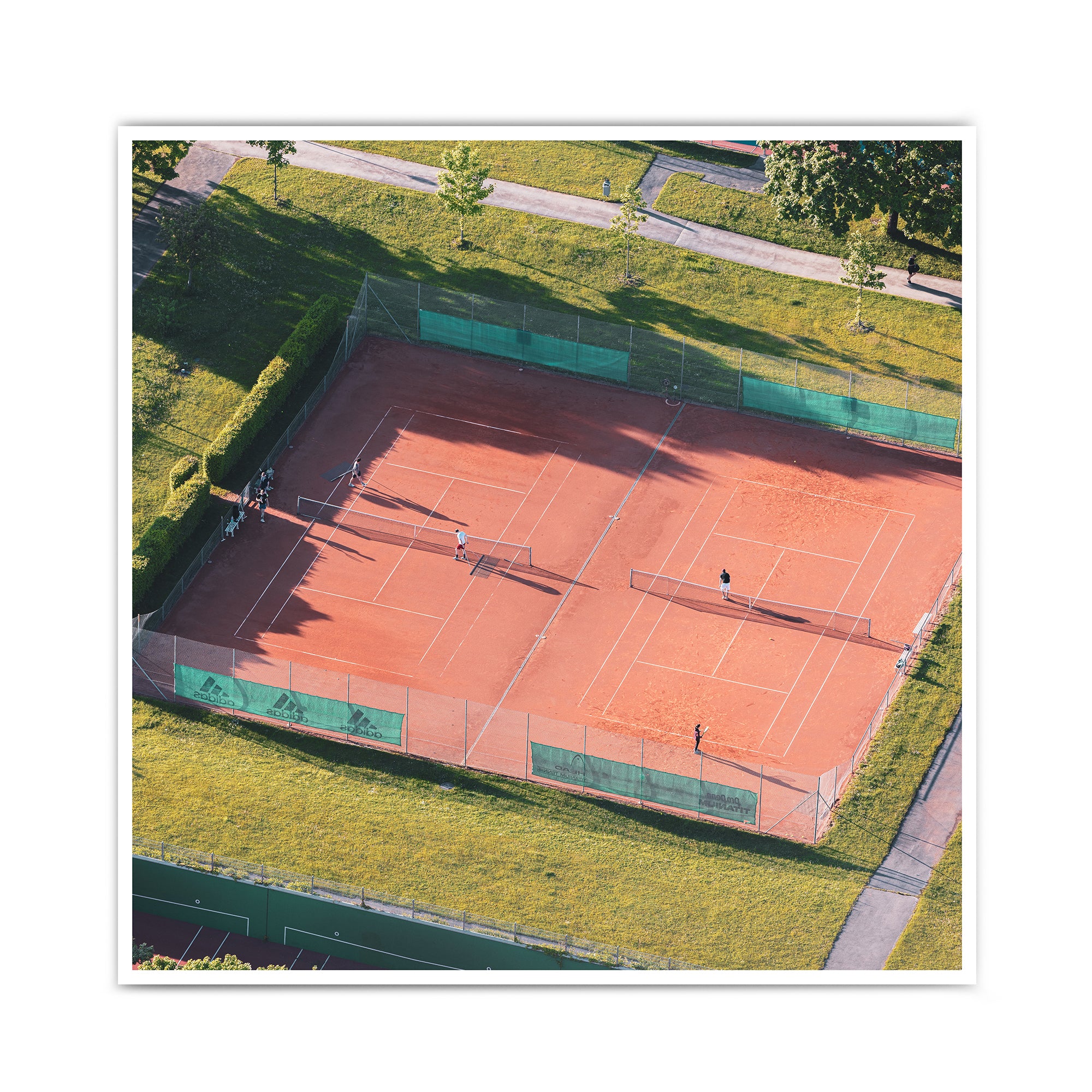 let's play tennis München Poster