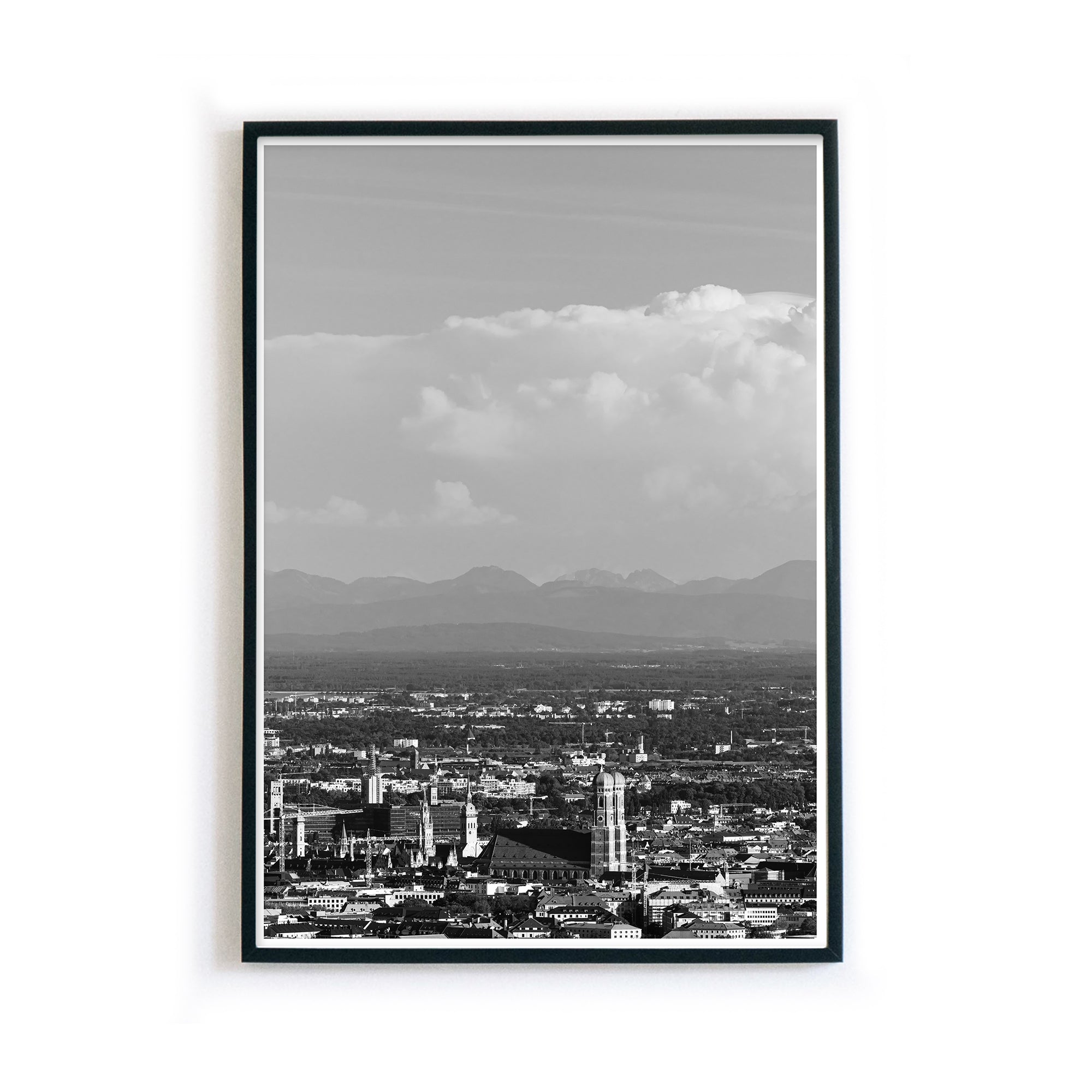 Blick über München Bild