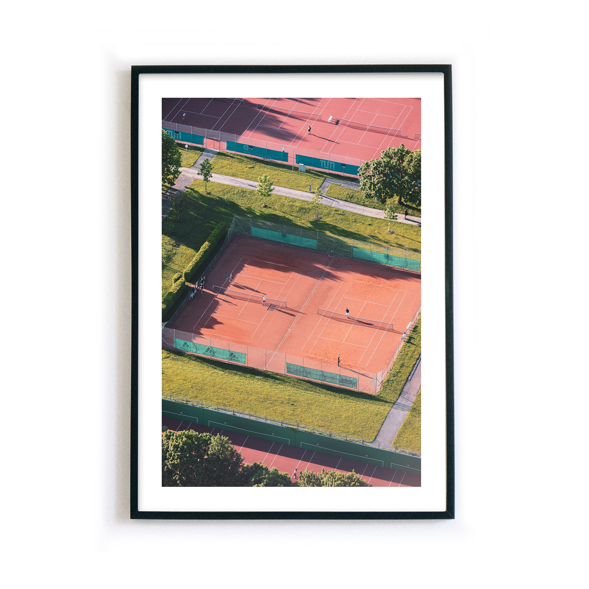 let's play tennis München Poster