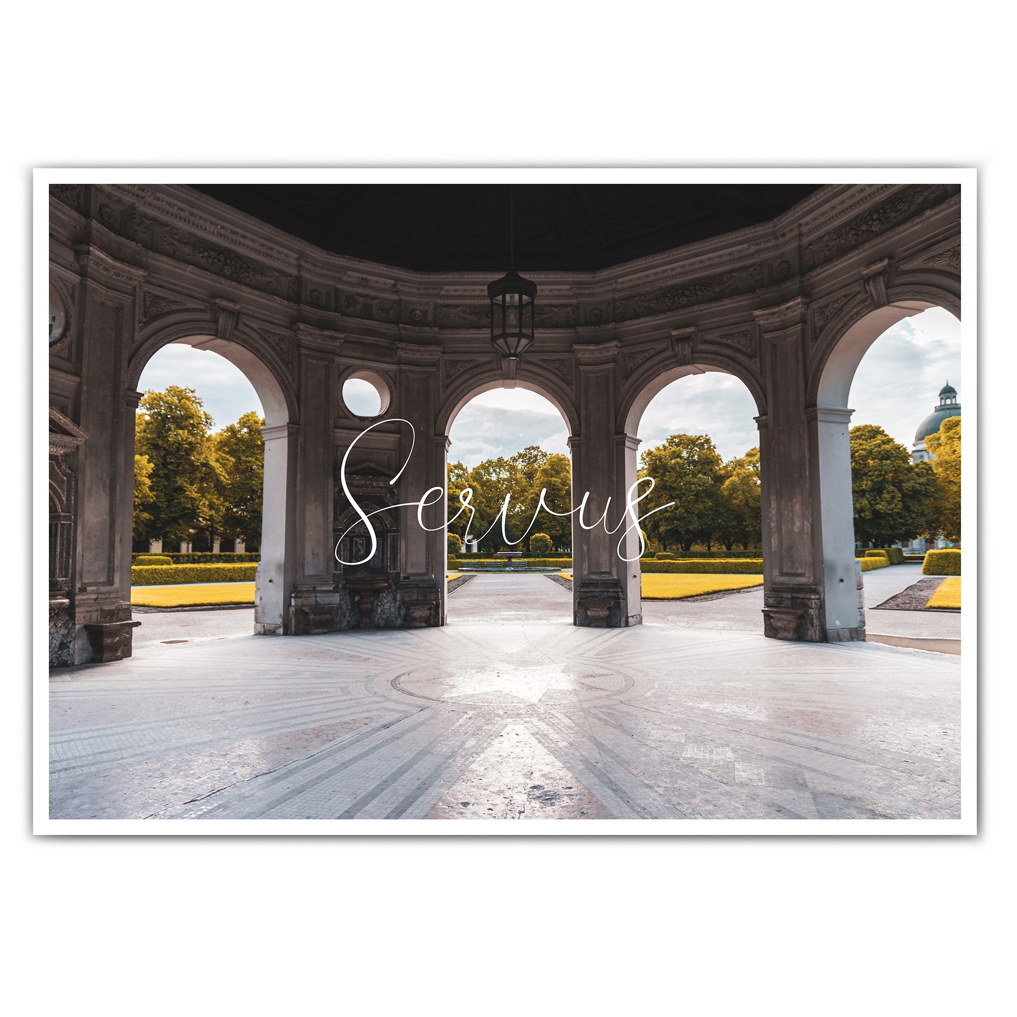 Servus Hofgarten - München Poster