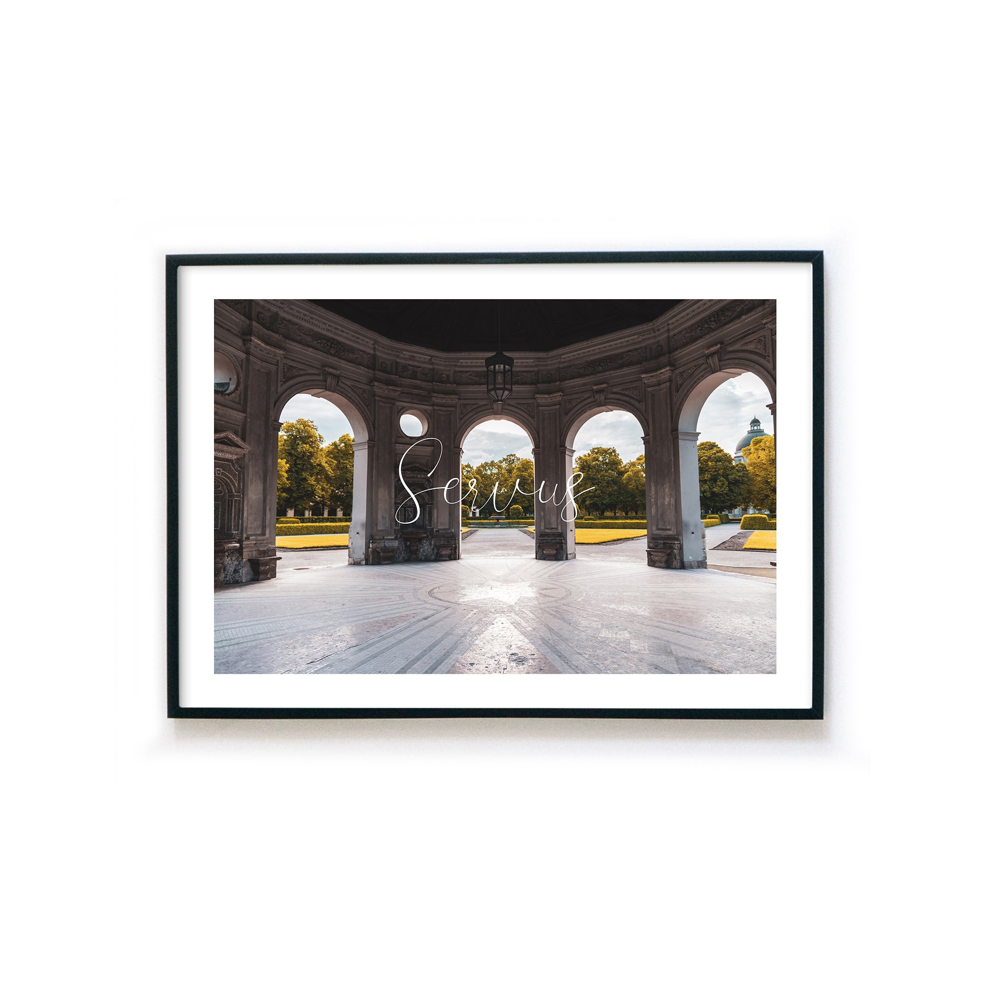 Servus Hofgarten - München Poster