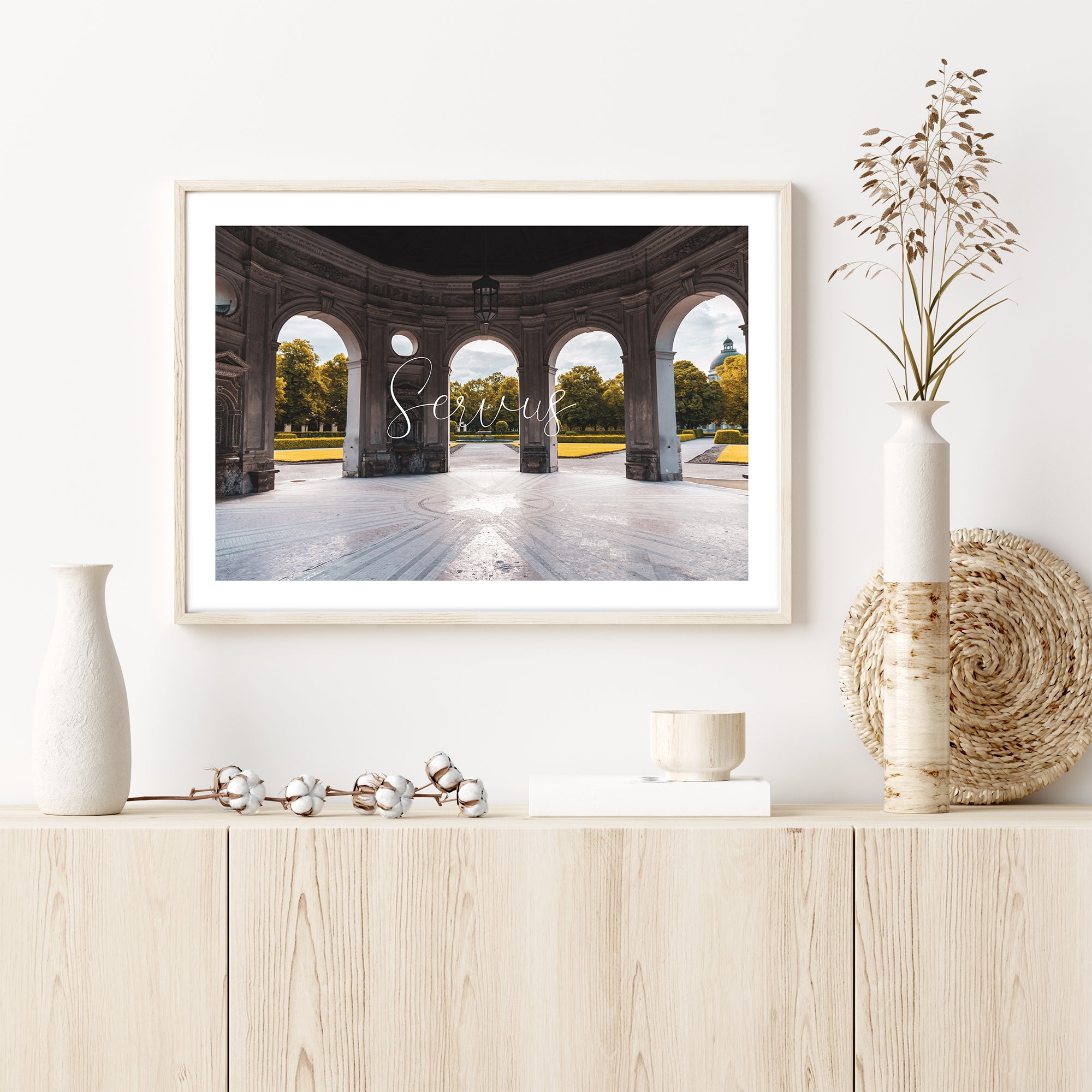 Servus Hofgarten - München Poster