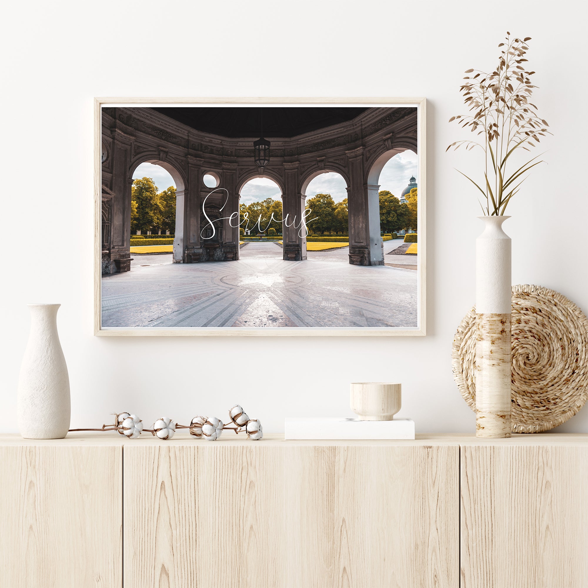 Servus Hofgarten - München Poster