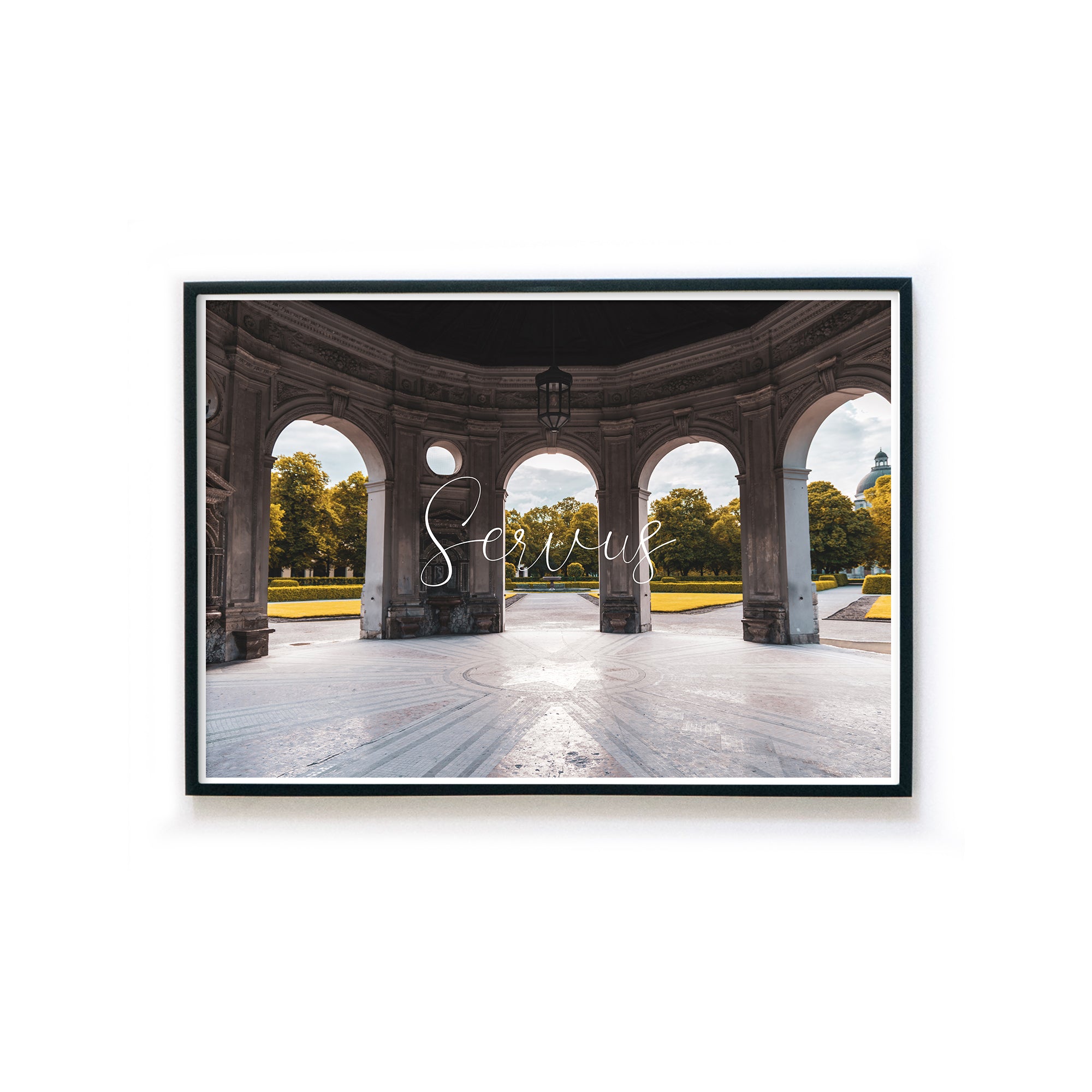 Servus Hofgarten - München Poster