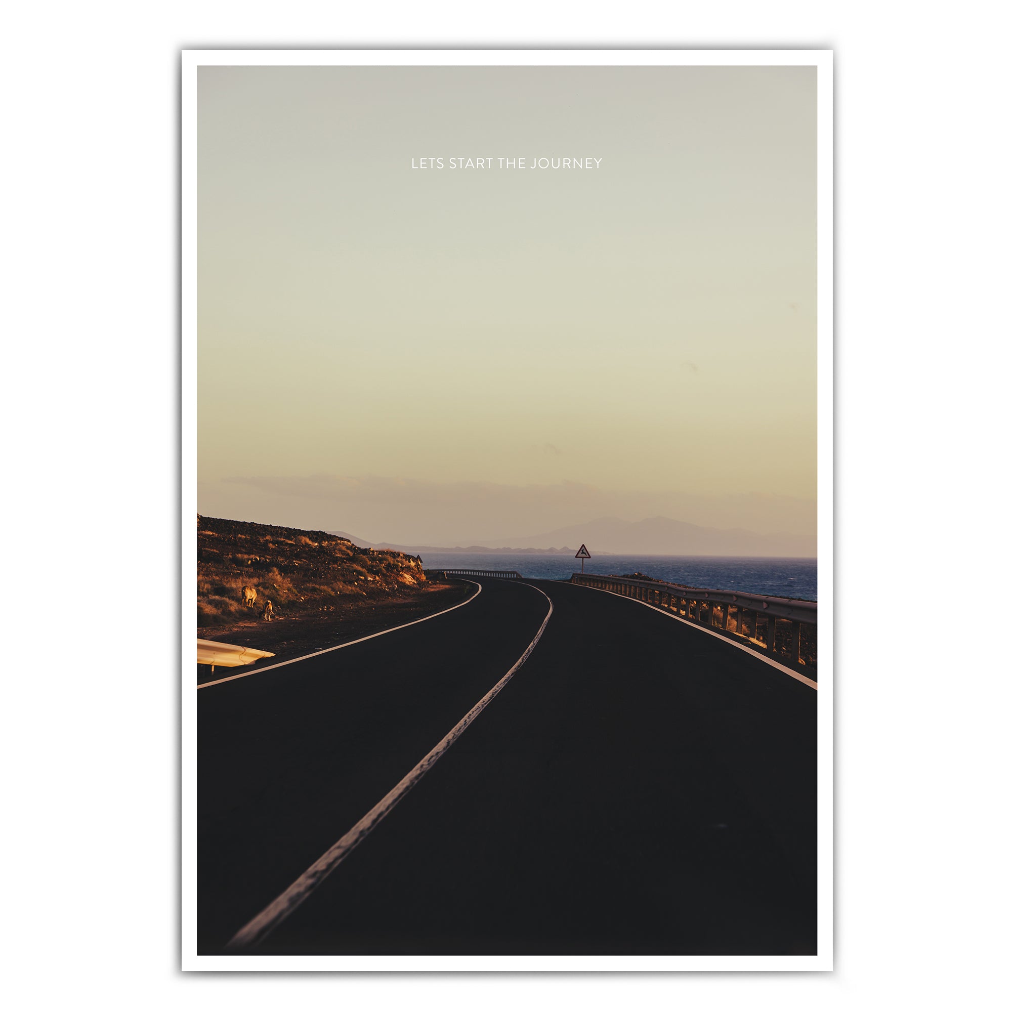 Lets Start The Journey Street Bild