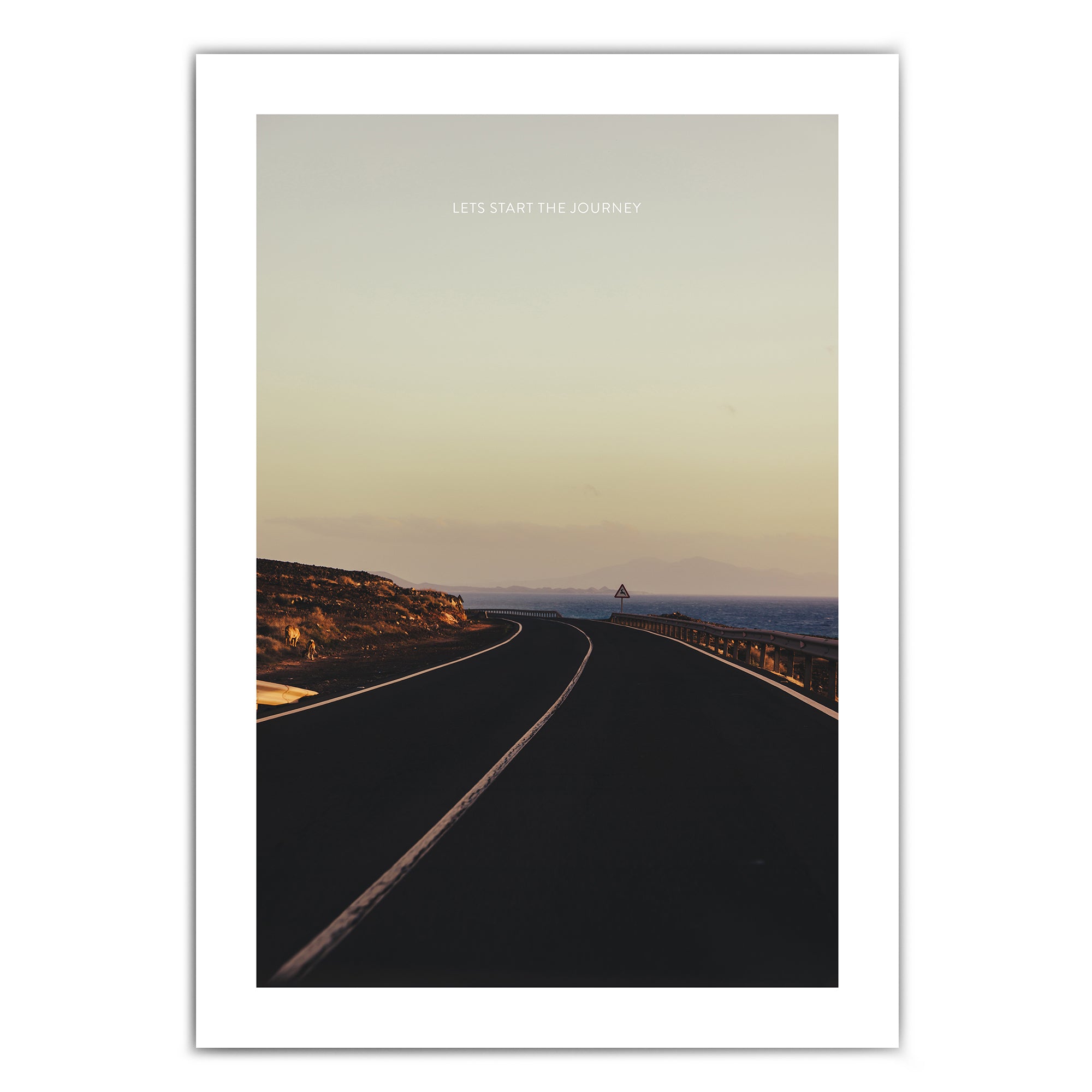 Lets Start The Journey Street Bild