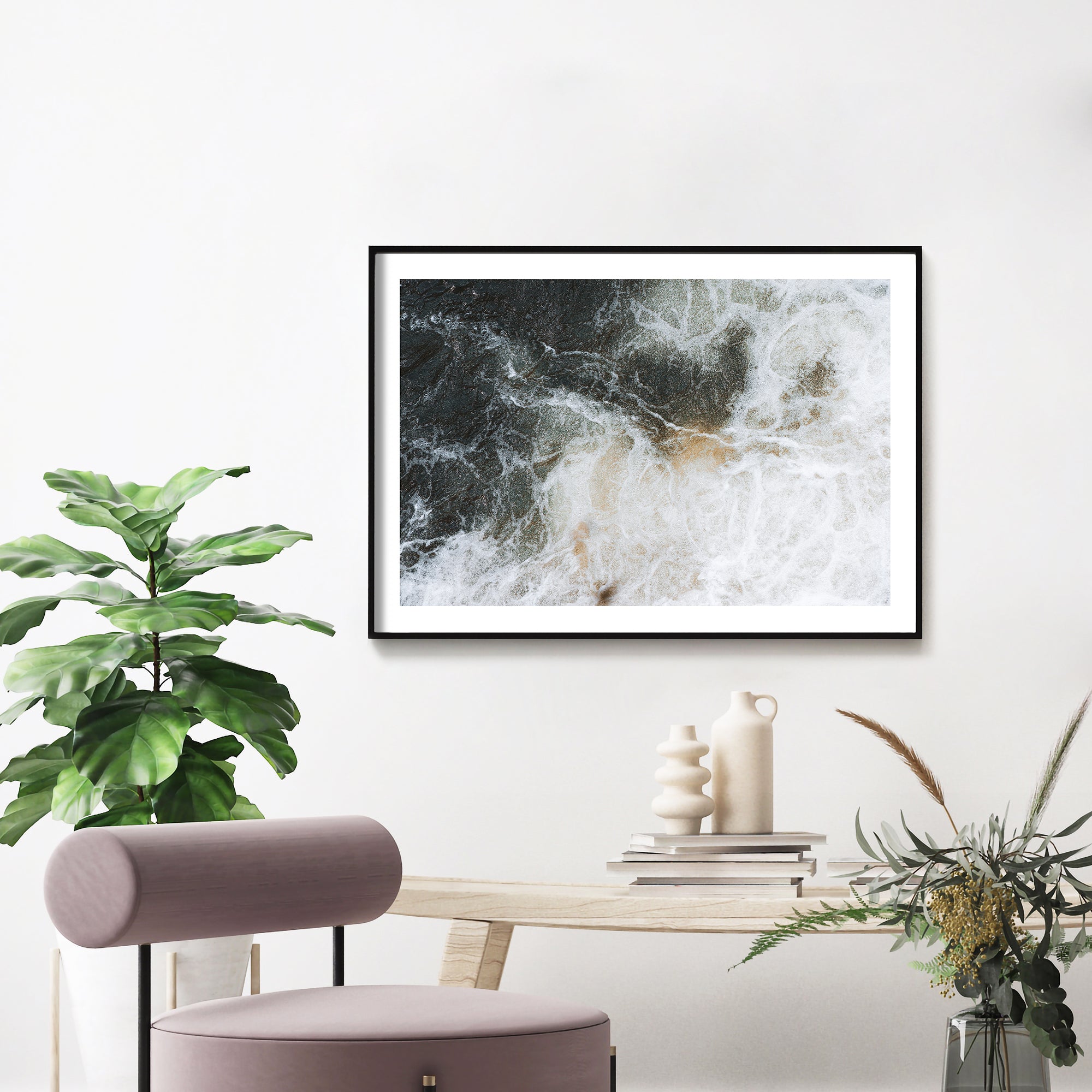 Wasseroberfläche Poster