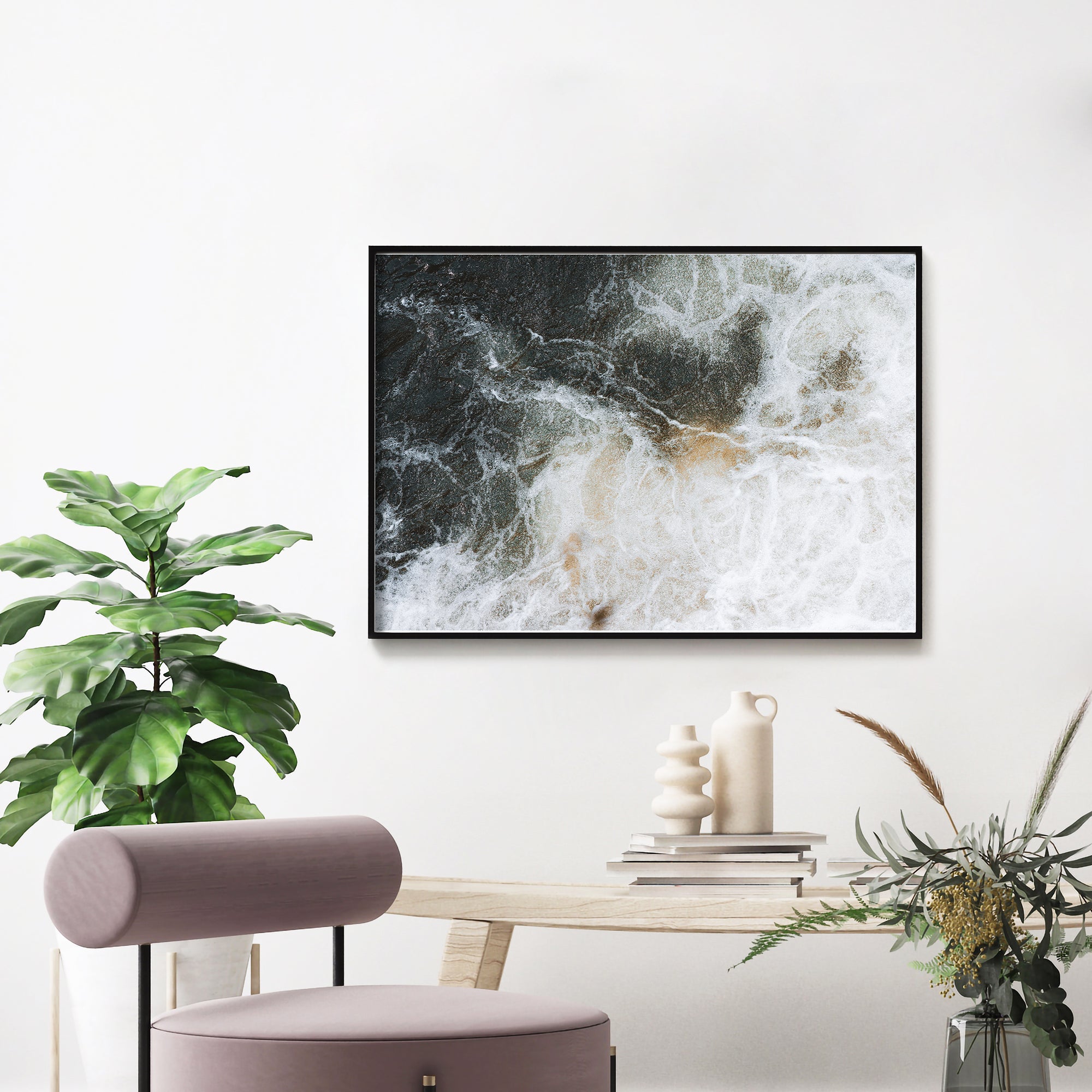Wasseroberfläche Poster