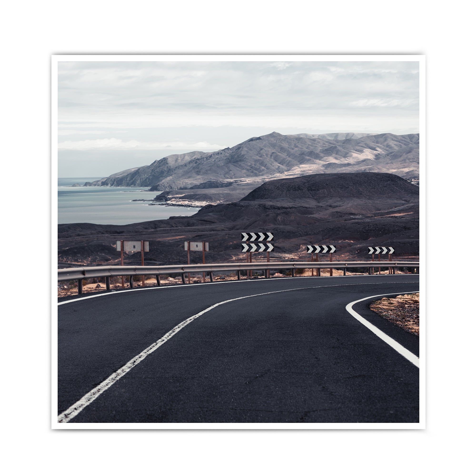 Fahrt über Fuerteventura