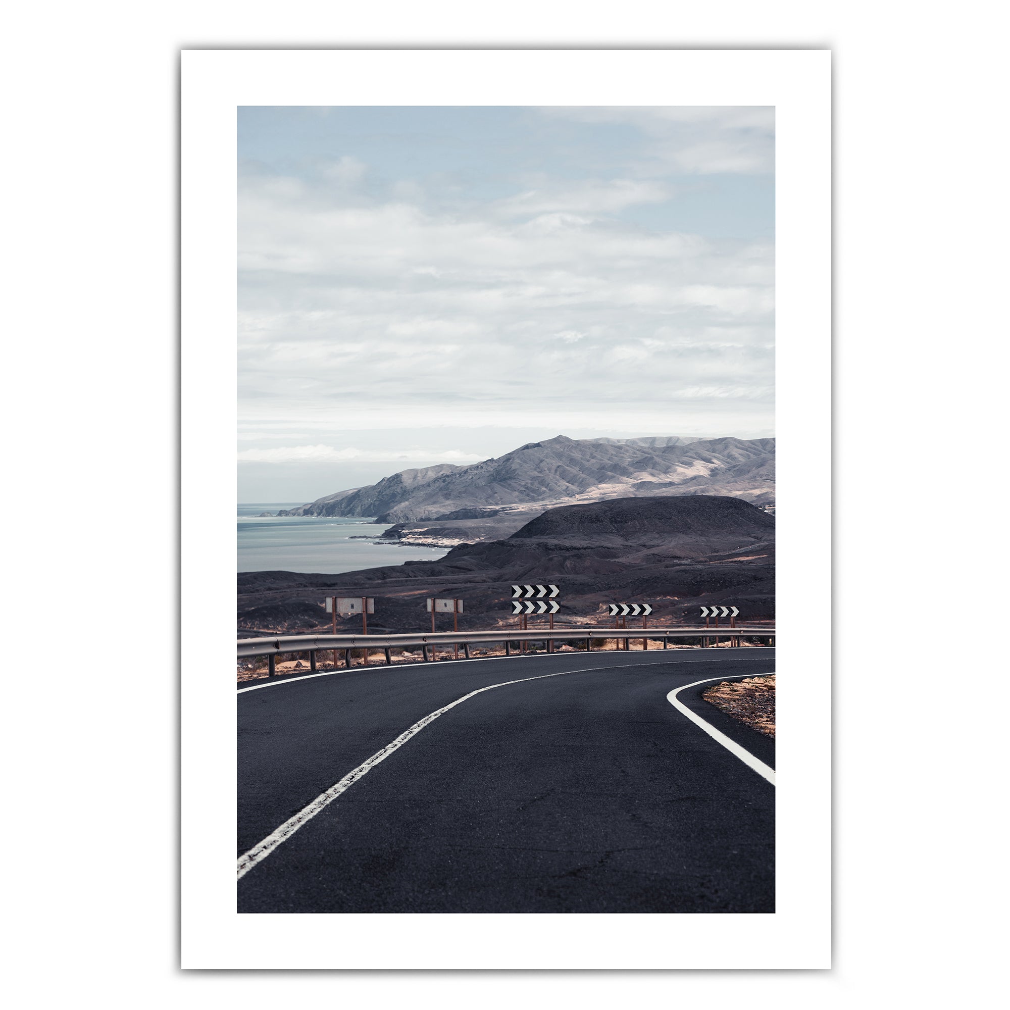 Fahrt über Fuerteventura