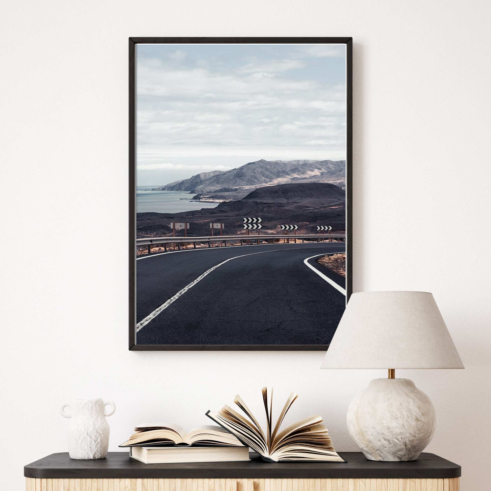 Fahrt über Fuerteventura