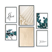 Boho Eukalyptus Poster Set