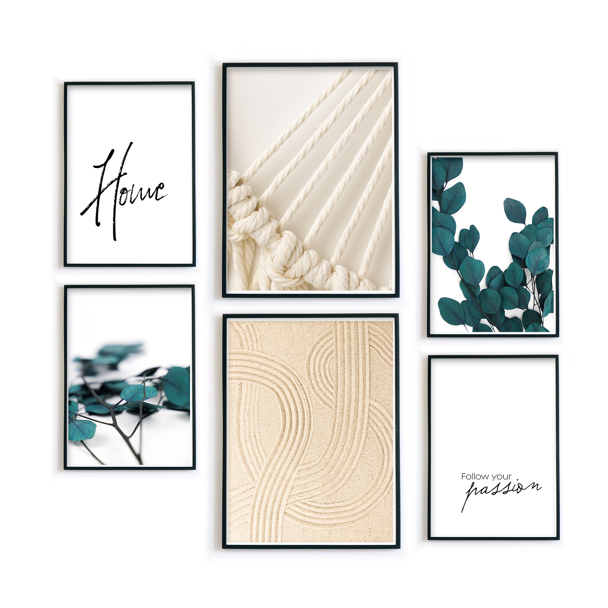Boho Eukalyptus Poster Set