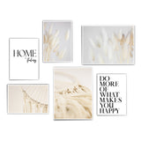 Boho Home Feeling Poster Set