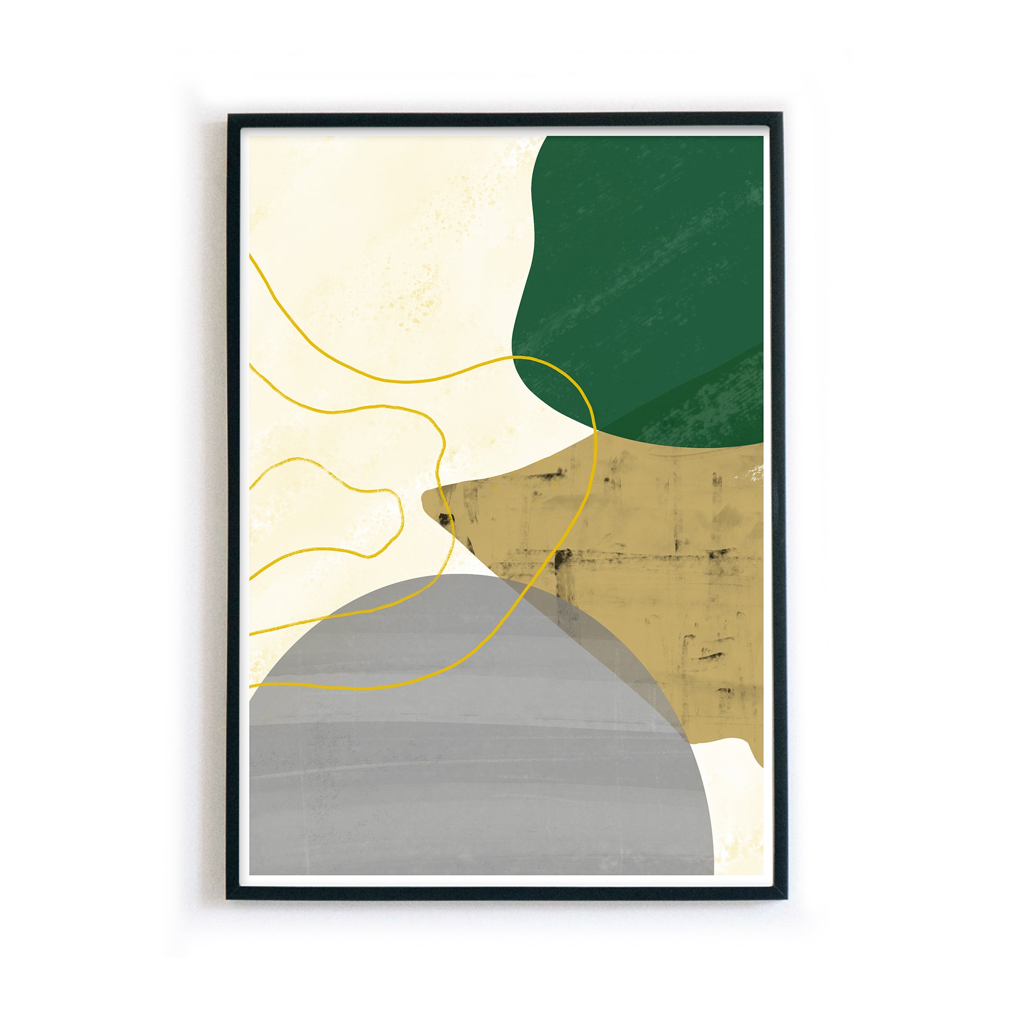 4one_pictures_a4_a3_a2_illustrationen_art_poster_bild_formen_farben_grau_grun_gold_kreise_linien_bilderrahmen.jpg