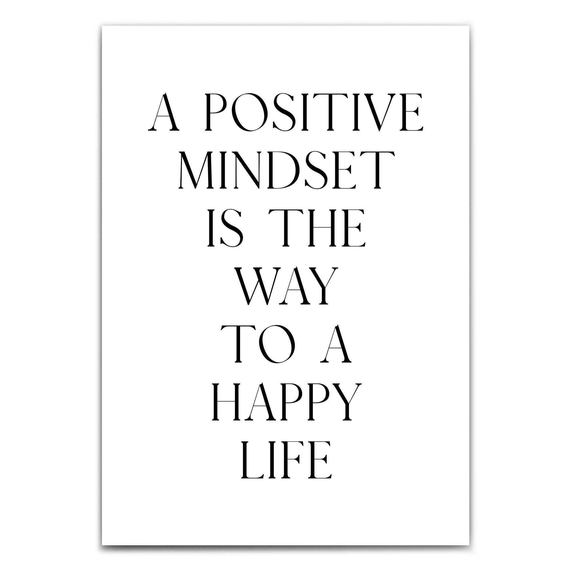 Positiv Mindset
